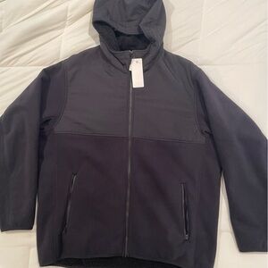 NEW Uniqlo Windproof Fleece Full Zip Fleece - never worn